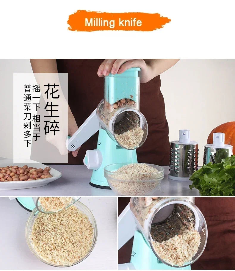 Food Processor Blender Vegetable Cutter Round Mandoline Slicer Potato Carrot Grater Slicer Chopper Blades Kitchen Tool