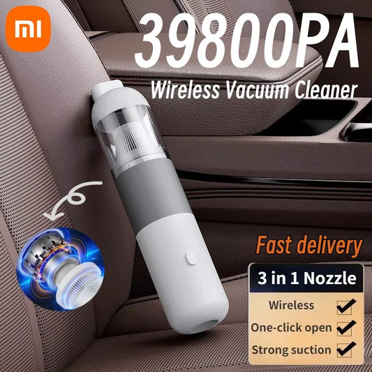 XIAOMI 39800pa Wireless Car Vacuum Cleaner 3 In1 Portable Handheld Mini Dust Catcher Automobile Vacuum Clean For Car Home New