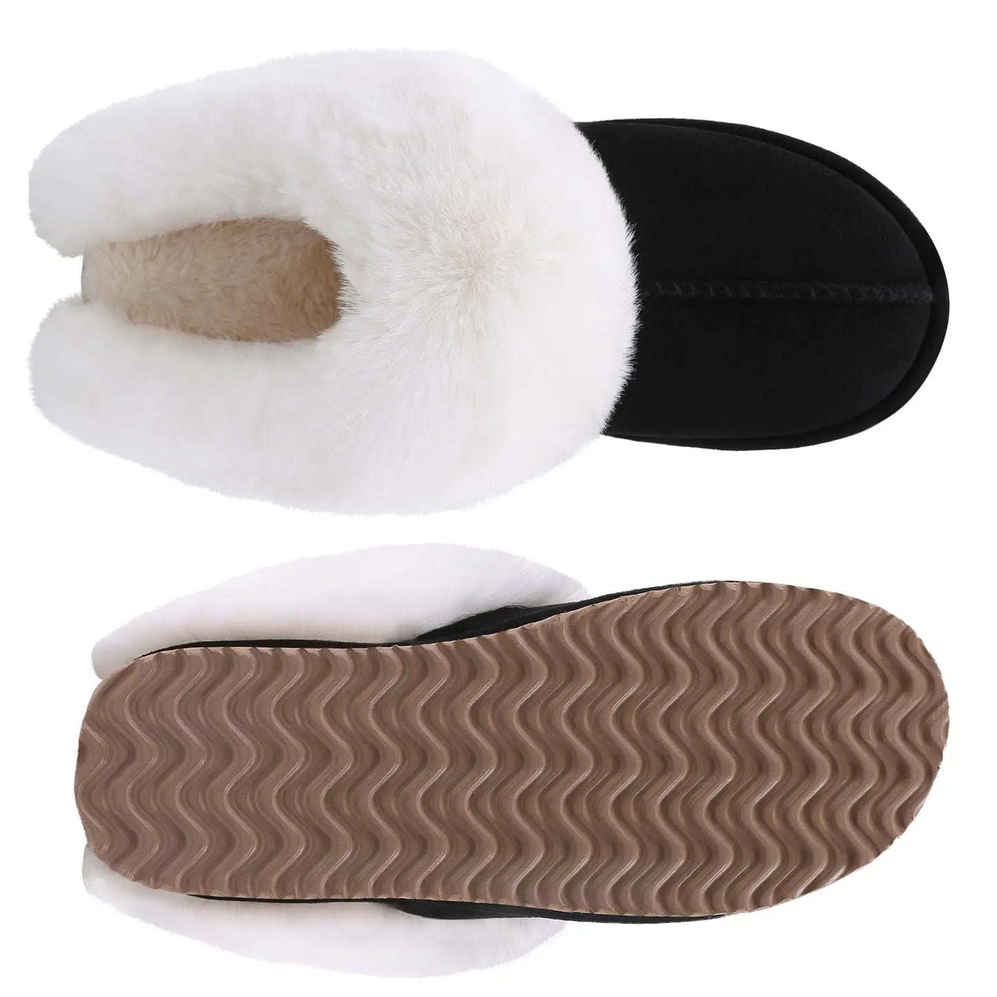 Winter Fluffy Suede Women Slippers Fashion Fuzzy Women House Shoes Classic Brand Women Fur Slippers Indoor Soft Flat Slippers