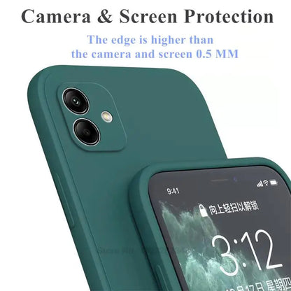 For Samsaung Galaxy A04 Case Samsung A04e Silicon Case Soft Tpu Phone Case For Samsung A04 A04e SM-A045F A042F Back Cover Bumper