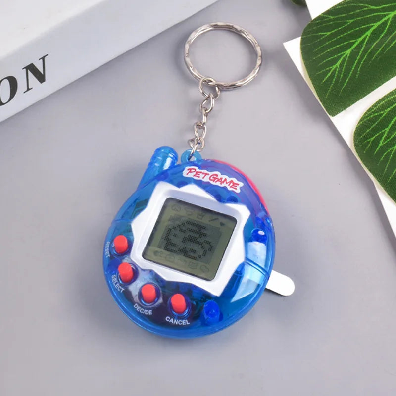 1PC Transparent Electronic Pets Tamagotchi Nostalgic 168 Pets In One Virtual Cyber Digital Nostalgic Funny Toys Pixel Funny Play