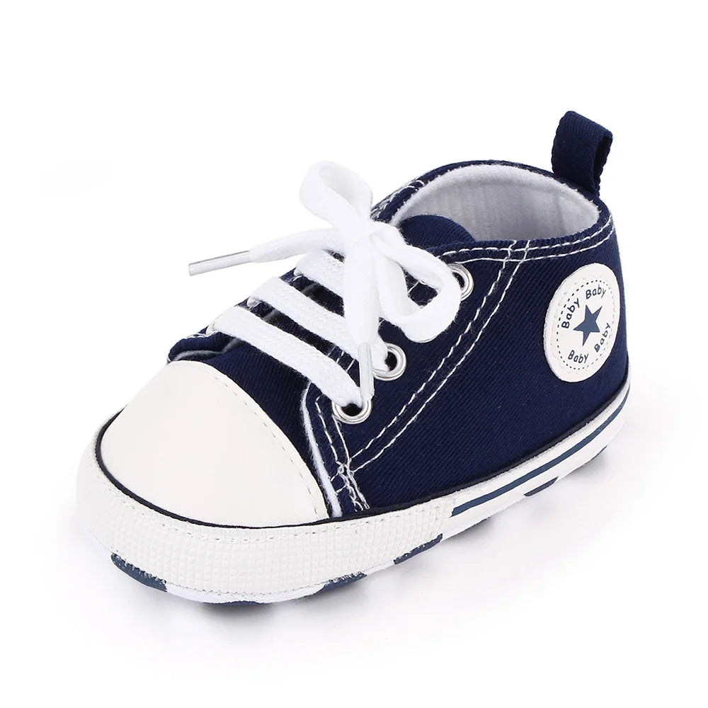 Trendy Comfortable Sneakers For Baby Girls and boys, Lightweight NonSlip Shoes For Indoor Outdoor Walking, All Seasons