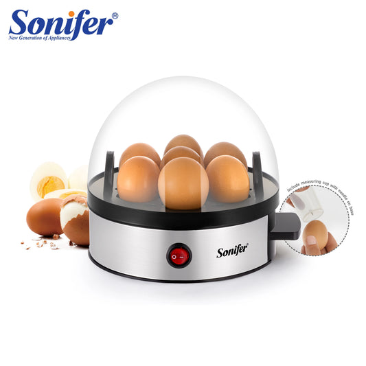 Convenient Egg CookerElectric Egg Cooker 7pcs Egg SteamerEgg CookerKitchen Cooking ToolsEgg CookerAuto-Off Function 350W Sonifer