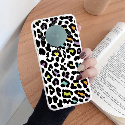 For Honor X9A Magic5 Lite 5G Case Fashion Leopard Print Back Cover Soft TPU Shockproof Funda For Honor Honor Magic 5 Lite Shell