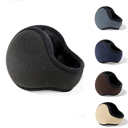 Winter Foldable Fleece Ear Muffs Outdoor Travel Keeping Warm Plush Wool Lambs Fashionable Cold Resistant Ears Muff Men Women