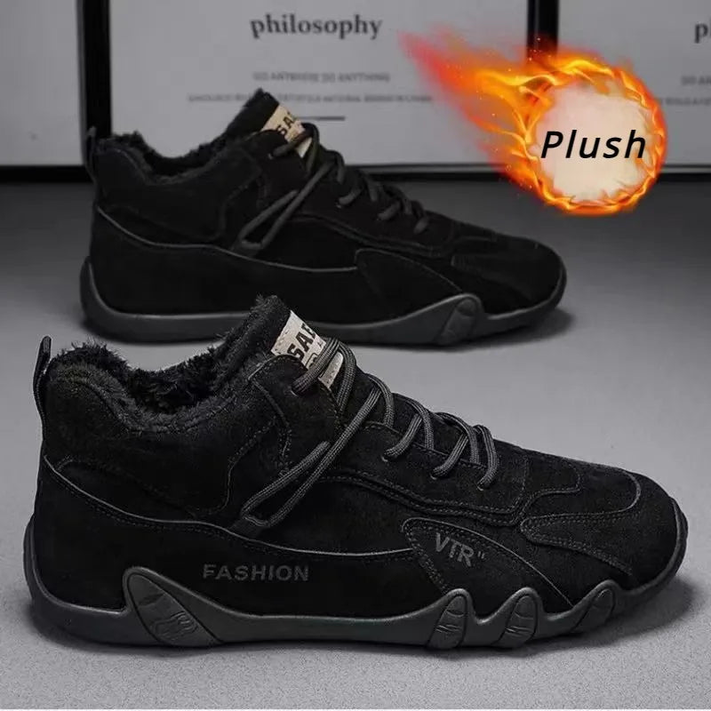 Men Shoes Casual Shoes Ankle Boots Designer Fashion Loafers Non-slip Breathable Sneakers Lace Up Shoes For Men Tenis Masculinos