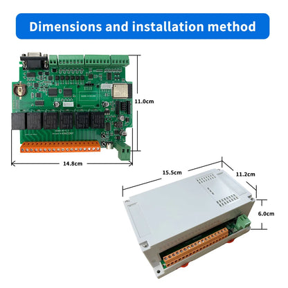 A6 Esphome Relay Board Enables ARDUINO IDE Programming and ESPhome Programming Provide All Kinds of Example Codes Support MQTT