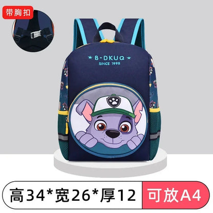 Kindergarten schoolbag boy cartoon cute dinosaur student baby 2-5 years old girl backpack Spiderman backpack