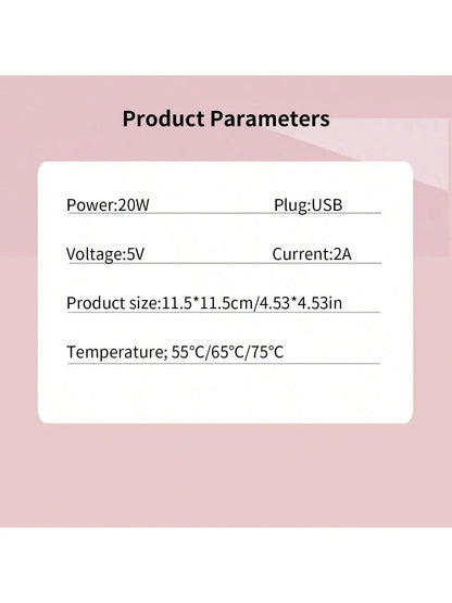 Intelligent constant temperature coaster USB automatic heating and insulation coaster