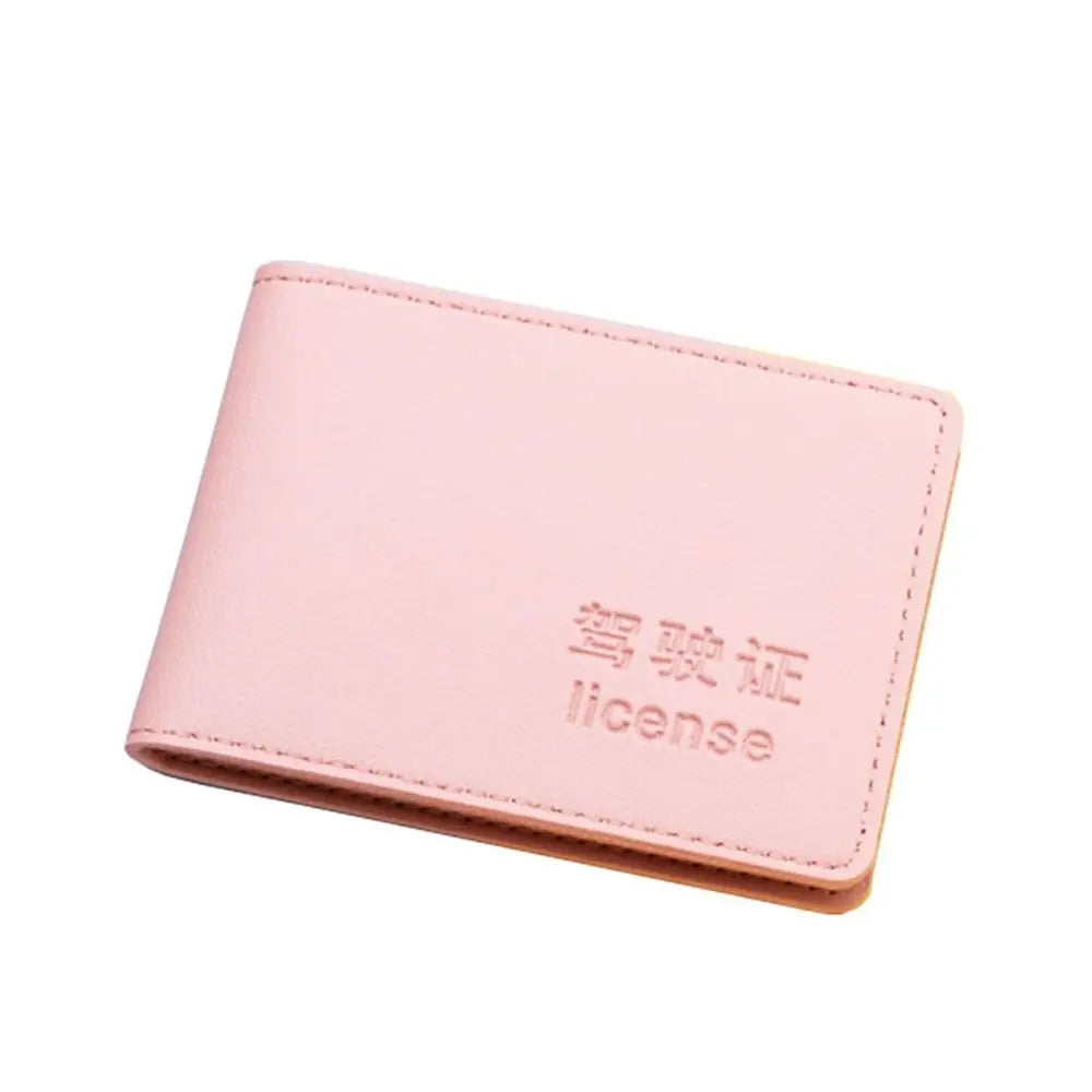 6 Card Slots Driving License PU Leather Case For Women Men Driver's License Holder Cover for Car Driving Documents Folder Wallet