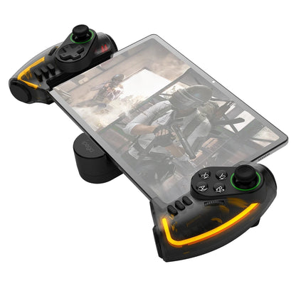 Ipega PG-9777S Bluetooth-Gamepad für Nintendo Switch Android iOS iPad PC mit dehnbarem RGB-Licht-Controller mit linearer Vibration