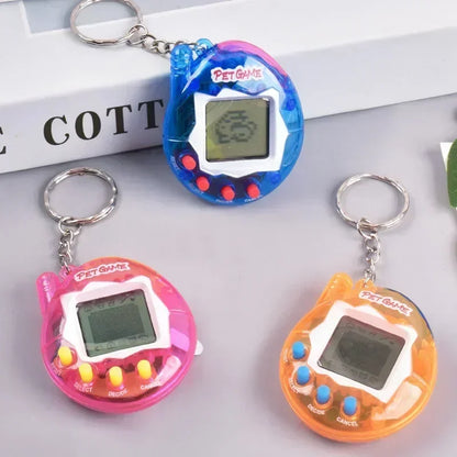 1PC Transparent Electronic Pets Tamagotchi Nostalgic 168 Pets In One Virtual Cyber Digital Nostalgic Funny Toys Pixel Funny Play