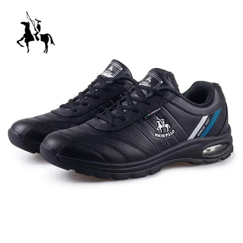 New Men Shoes Outdoor Leather Casual Sneakers Men Fashion Sports Large Size Shoes For Men