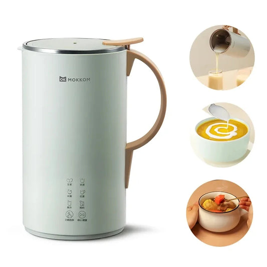 600ML Soymilk Machine Soy Milk Maker Electric Juicer Mixer Vegetable Extractor Food Blender Filter Free Soup Pot Tea Maker 220V