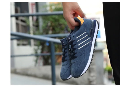 High Quality Men's Sneakers Causal Walking Shoes Light Athletic Running Shoes for Men Lace Up Flats Fashion Women's Tennis Shoes