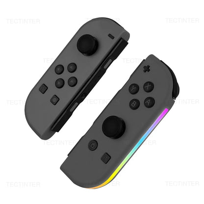 RGB-Joystick-Gamepad für Switch Wireless Controller Joy-Controller Kompatibel mit NS 6-Achsen-Wake-up/Screenshot