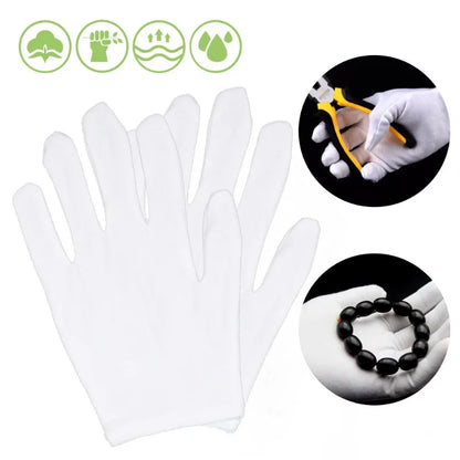 High Elasticity Protective Gloves Protect Skin Lining Glove Eczema Dermatitis Sufferers Cotton Mittens Household Cleaning Tools