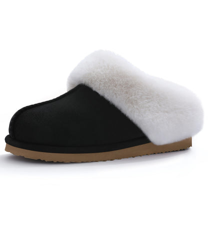 Winter Fluffy Suede Women Slippers Fashion Fuzzy Women House Shoes Classic Brand Women Fur Slippers Indoor Soft Flat Slippers