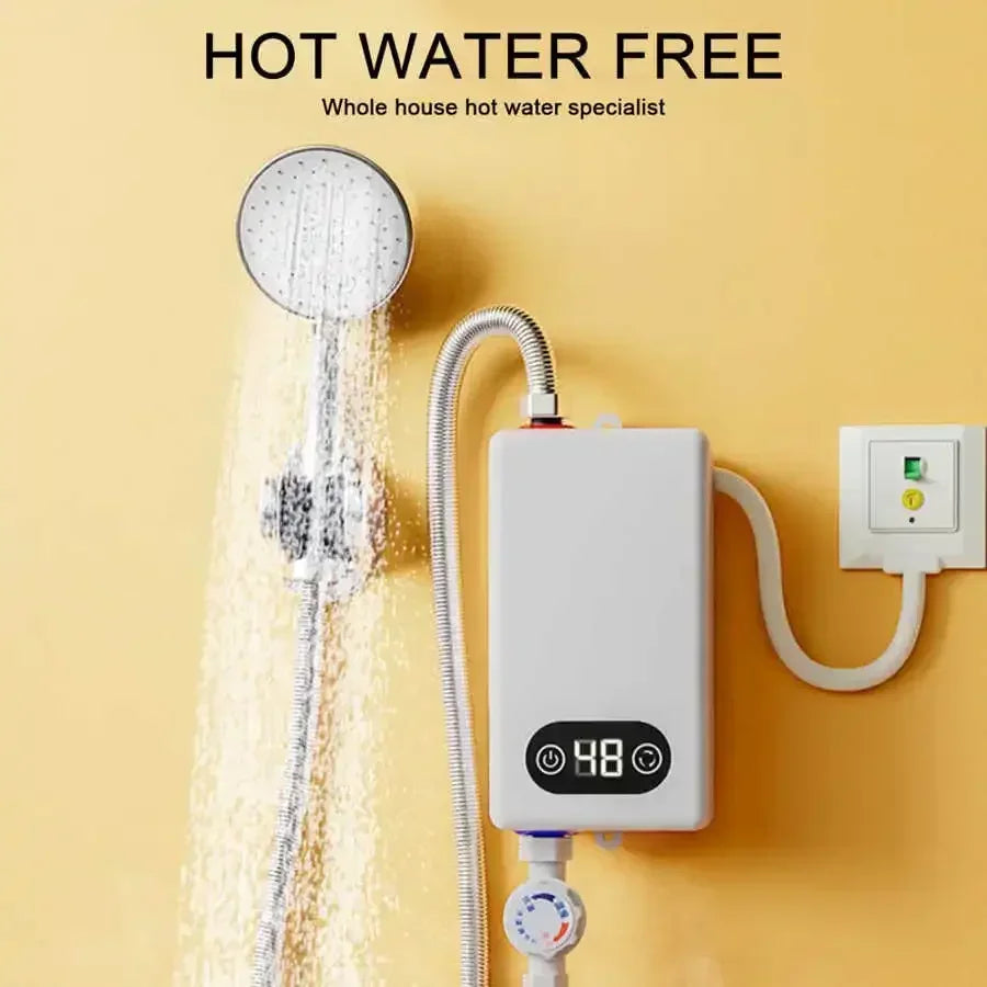 Instant Electric Water Heater Memory Function Frequency Conversion Constant Temperature Water Heating Machine 220V 4500W