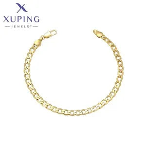 Xuping Jewelry New Arrival Round Promotion Gold Color Huggies Earrings for Women Girl Party Gift S00075729