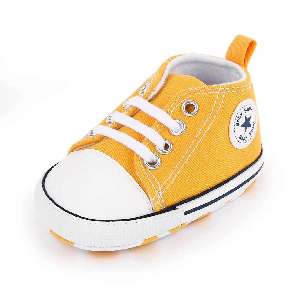 Trendy Comfortable Sneakers For Baby Girls and boys, Lightweight NonSlip Shoes For Indoor Outdoor Walking, All Seasons