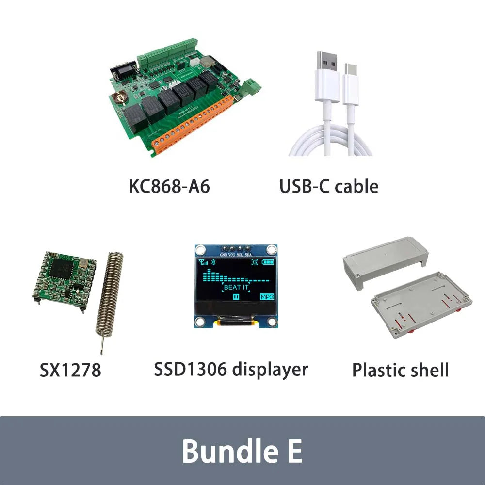 A6 Esphome Relay Board Enables ARDUINO IDE Programming and ESPhome Programming Provide All Kinds of Example Codes Support MQTT