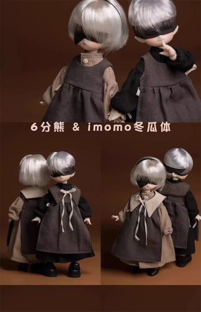 BJD Doll Clothes For 1/6 1/4 1/3 SD MSD MDD YOSD Dress Outfit CD2 Dolls Clothing Accessories(Excluding Doll)