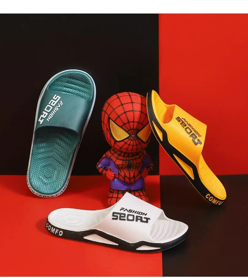 Men's Slippers Can Be Worn Externally In Summer Non-Skid Bathroom Sandals Trendy Bathroom Home Indoor Flip-flops For Men