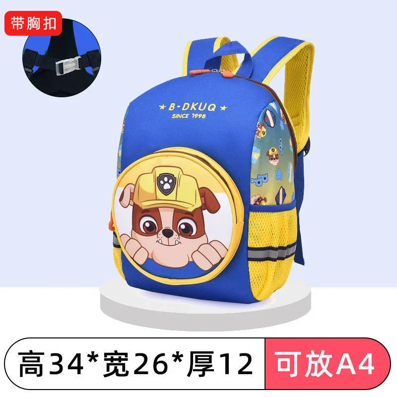 Cartoon Baby Kids Spiderman Backpack Bags For Captain Children Cute Iron Man Shoulder Packages