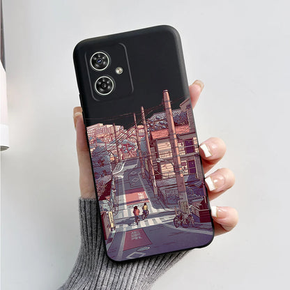 For Motorola Moto G54 Case Moto G84 Phone Cover Marble Slim TPU Soft Silicone Funda For MotoG54 MotoG84 5G XT2343-1 XT2347 Capa