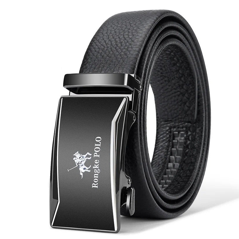 OYIFAN Men Belt Genuine Leather Belt for men Automatic belts Adjustable waistband Business belts 허리띠