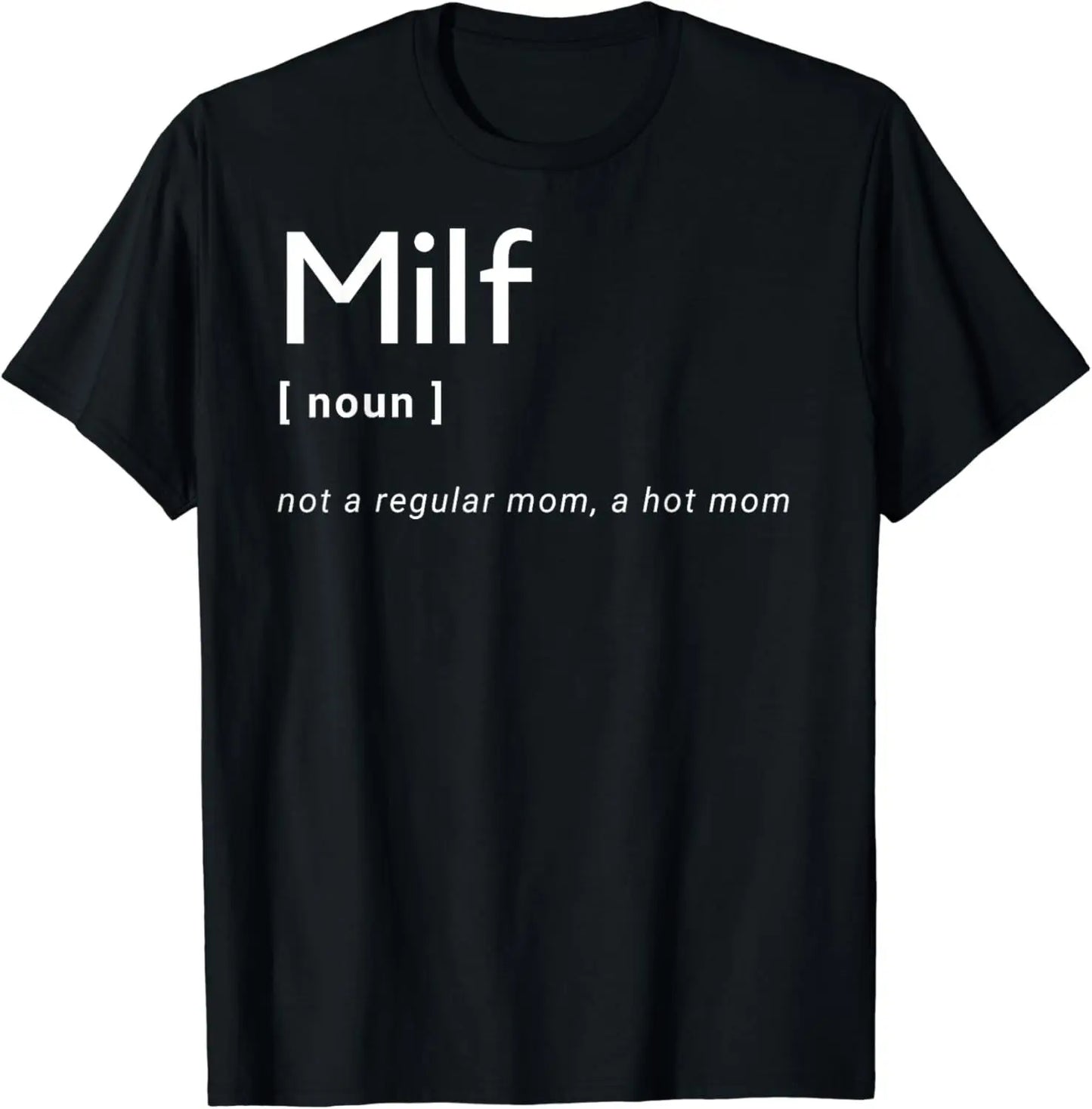 MILF Hunter | Funny Adult Humor Joke for Men Who Love Milfs T-Shirt Men Clothing Tops Graphic T Shirts  Camisetas Streetwear