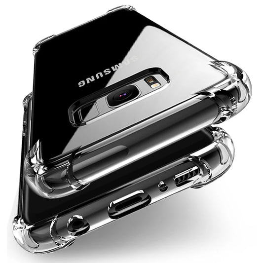 Clear Case For Samsung Galaxy S20 S21 FE S22 S10 S9 S8 Plus S10E Note 8 9 10 20 Plus ShockProof Transparent Soft Cover Case