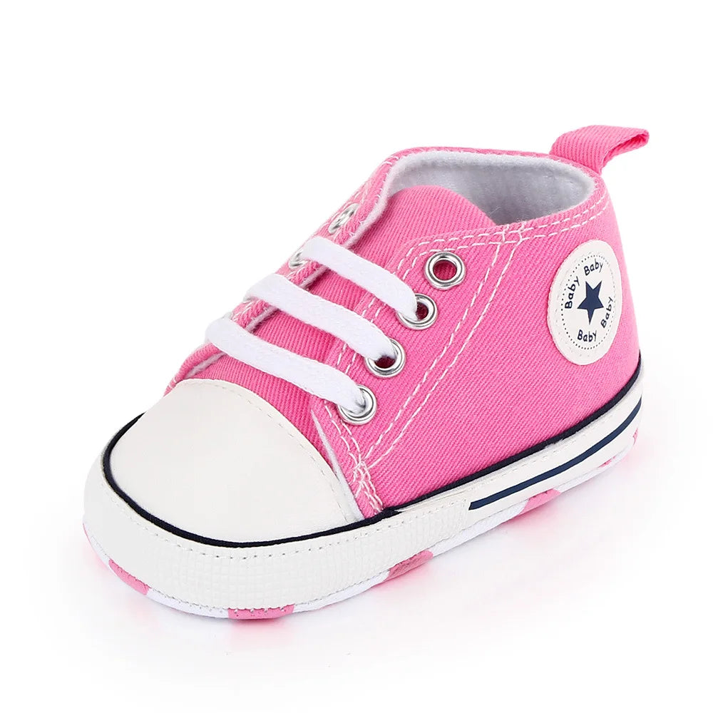 Trendy Comfortable Sneakers For Baby Girls and boys, Lightweight NonSlip Shoes For Indoor Outdoor Walking, All Seasons