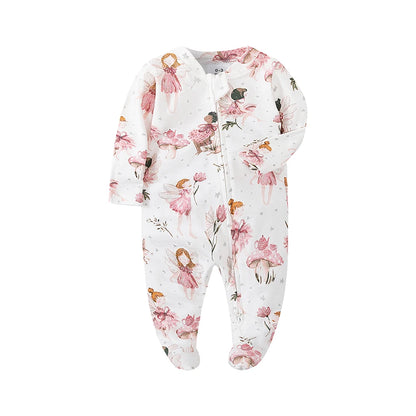 Four Seasons Newborn Baby Rompers Jumpsuit suit Baby Clothes for Girls Long Sleeve Jumpsuit overalls Baby Clothing Baby Romper