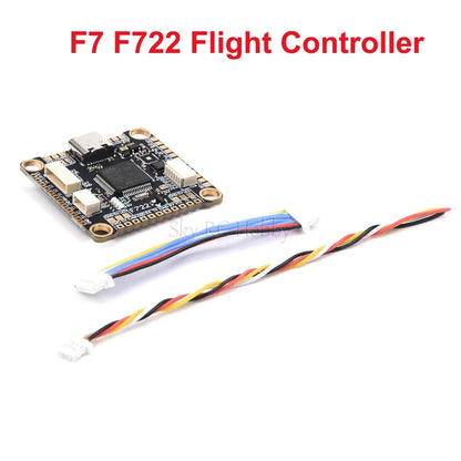 F405 F405HD / F7 F722 Flight Controller / F4 V3S Plus FC + 60A 4in1 BLheli_S ESC Stacks 30.5*30.5mm For RC FPV Racer Drone