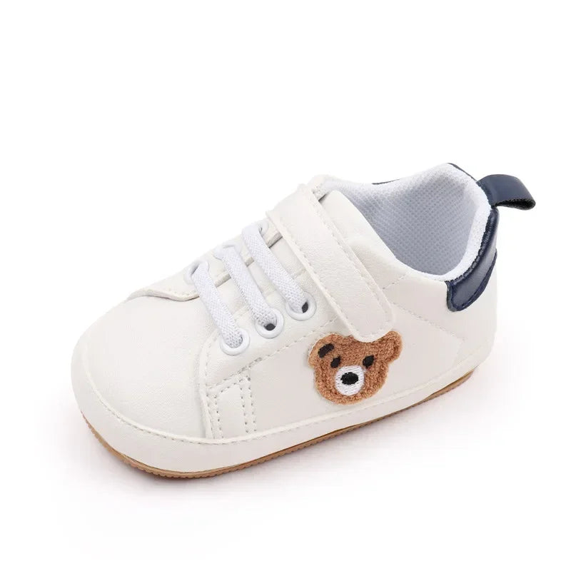 New Baby Shoes Boys Girls Classic Fashion Sports Casual Sneakers Newborn First Walker Toddler Soft Sole Non-Slip Walking Shoes