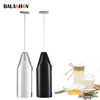 Mini Electric Milk Foamer Blender Wireless Coffee Whisk Mixer Handheld Egg Beater Cappuccino Frother Mixer Kitchen Whisk Tools