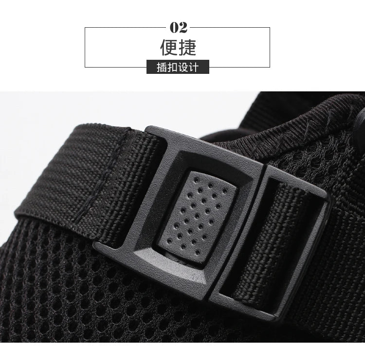 Men Sandals Soft Comfortable Non-Slip Men Shoes High Quality Woven Beach Sandals Mens Gladiator Sandals Summer Casual Flat Shoes