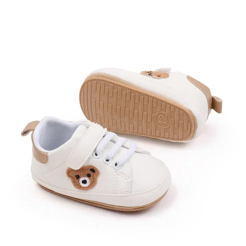 New Baby Shoes Boys Girls Classic Fashion Sports Casual Sneakers Newborn First Walker Toddler Soft Sole Non-Slip Walking Shoes