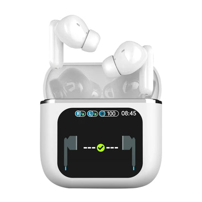 1.8''Full In Touch Screen Wireless Earphone SE60 ANC+ENC Bluetooth5.4 Headset Active Noise Cancelling In Ear For iOS 9.0/Android