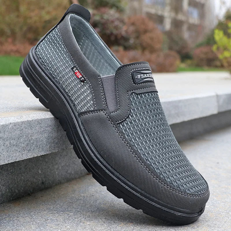 Canvas Shoes Men Classic Loafers Men Casual Shoes Breathable Walking Flat Men Shoes Sneakers Plus Size 2023