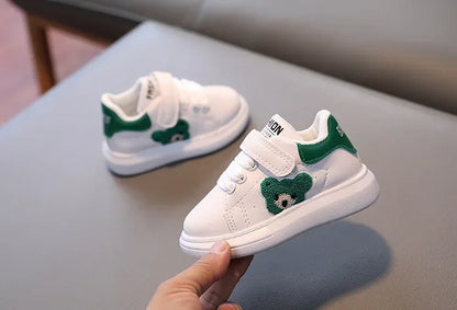 Baby Panda Sneakers Toddler Fashion Sports Shoes for Boys Girls Flats Walking Shoes Soft Sole Kids Sneakers