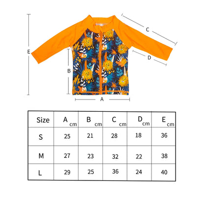 Eezkoala 0-2 Years Children Cartoon Print 2023 Baby Swimsuit Board Shorts Boys Bathing Suit Swimwear Summer Swimming Trunks