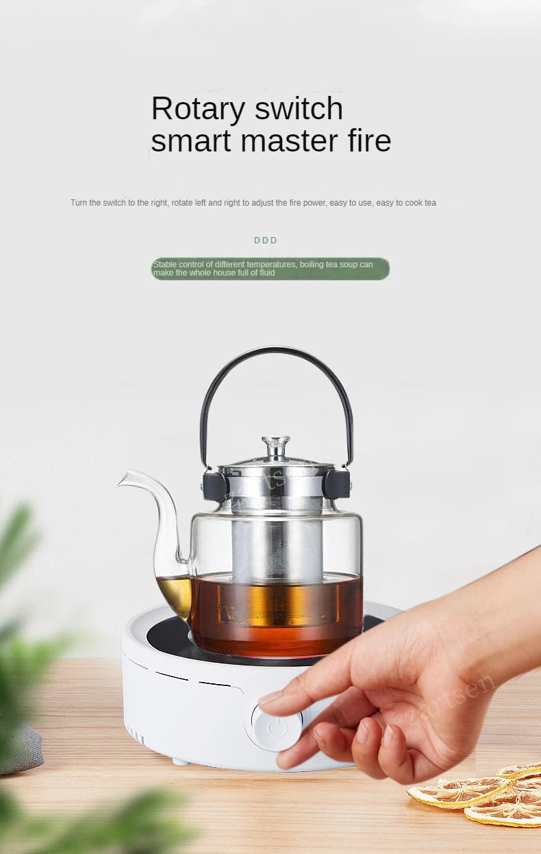 Mini Electric Stove Water Boiler Cooking Plate 800W Tea Pot Multifunctional Coffee Tea Heater Warmer Heating Furnace