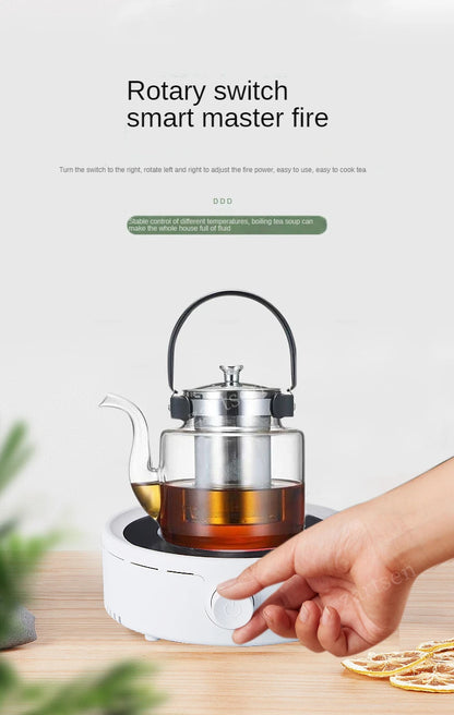 Mini Electric Stove Water Boiler Cooking Plate 800W Tea Pot Multifunctional Coffee Tea Heater Warmer Heating Furnace