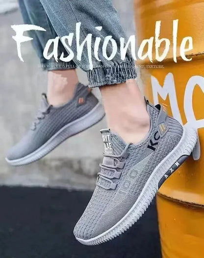 Anti-Odor Casual Shoes: 2024Summer New Mesh Sports Shoes for Men