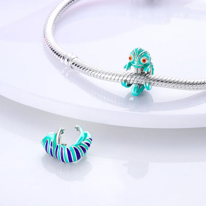 925 Silver Animal Series Hedgehog Owl Chameleon Charm Beads Fit Pandora Bracelets DIY Anniversary Party Birthday Gifts Jewelry