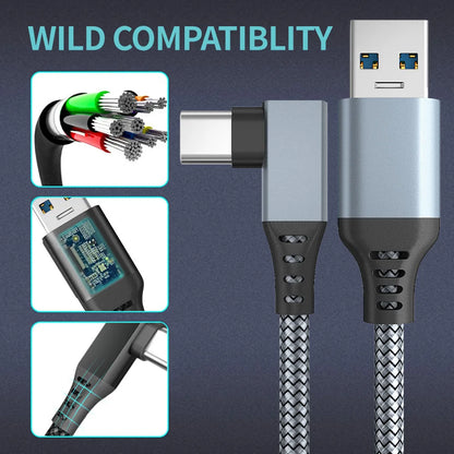 For Meta Quest 3/3S 3.0 Link Cable VR High Speed Stable Data Transmission Connection Charging Cable For Quest 2/pro Accessories