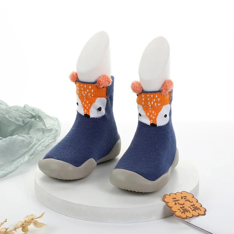 Creative Printed Indoor Children's Toddler Shoes Non-Slip Soft Sole Baby Floor Socks